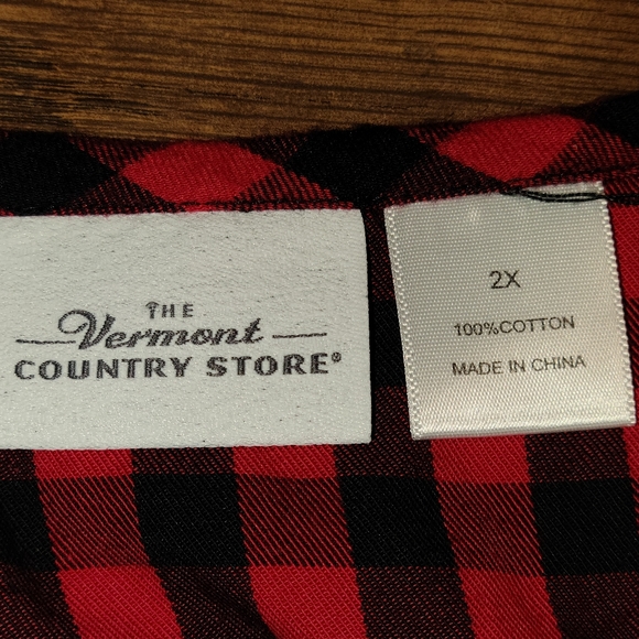 Vermont Country Store Dresses Vermont Country Store Buffalo Check